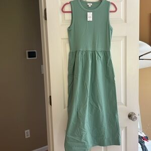 JCrew Factory Mint Green Sleeveless Women’s Dress